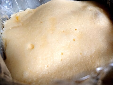 まるでチーズドッグ味に♪チーズin蒸しパン